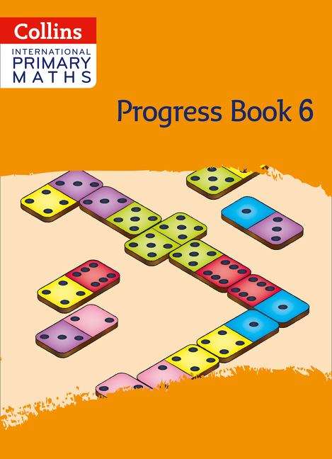 Book cover of International Primary Maths Progress Book: Stage 6 (PDF) (2) (Collins International Primary Maths)
