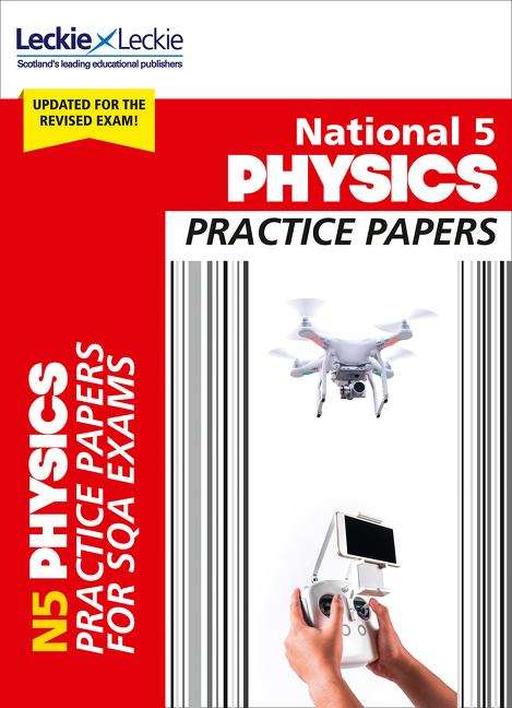 Book cover of National 5 Physics Practice Exam Papers (PDF) (Practice Papers For Sqa Exams Ser.)
