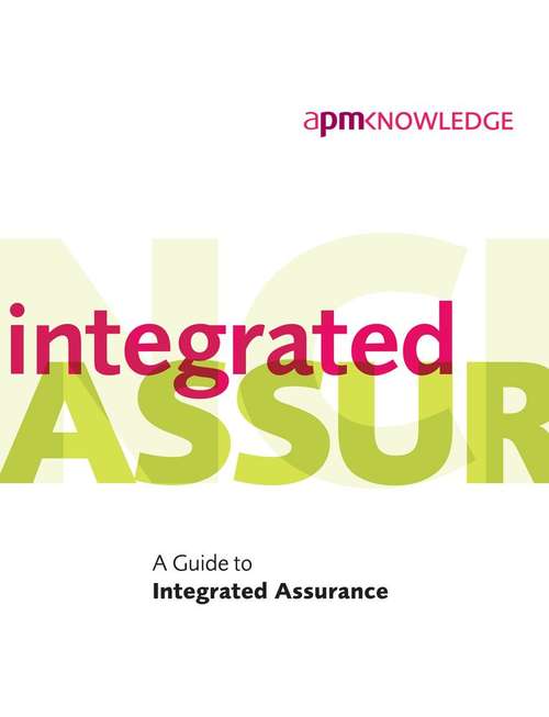 Book cover of A Guide to Integrated Assurance