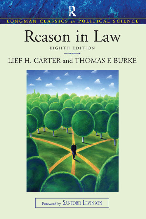 Book cover of Reason in Law: Eighth Edition