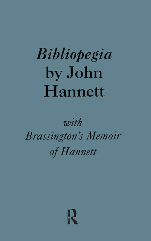 Book cover of Bibliopegia