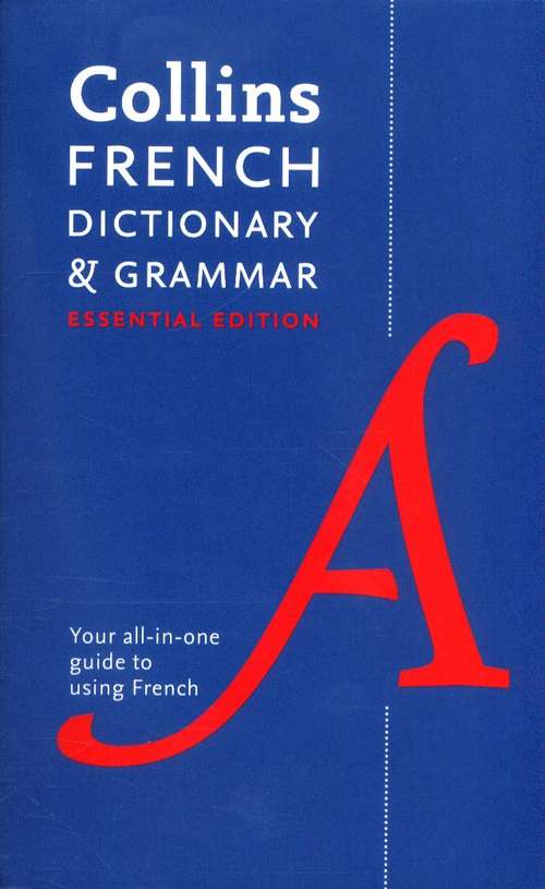Book cover of Collins French Dictionary and Grammar Essential Edition (PDF)