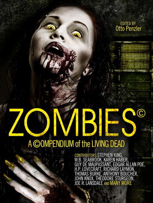 Book cover of Zombies: A Compendium (Main) (The Best American Mystery Stories)