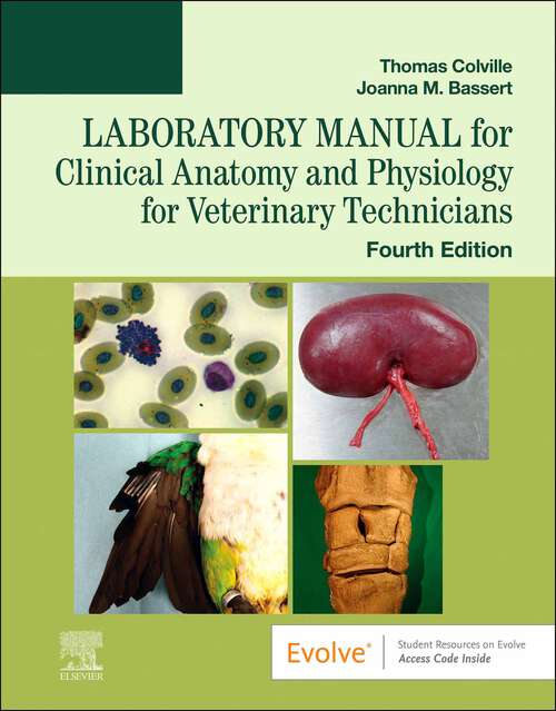 Book cover of Laboratory Manual for Clinical Anatomy and Physiology for Veterinary Technicians - E-Book (3)