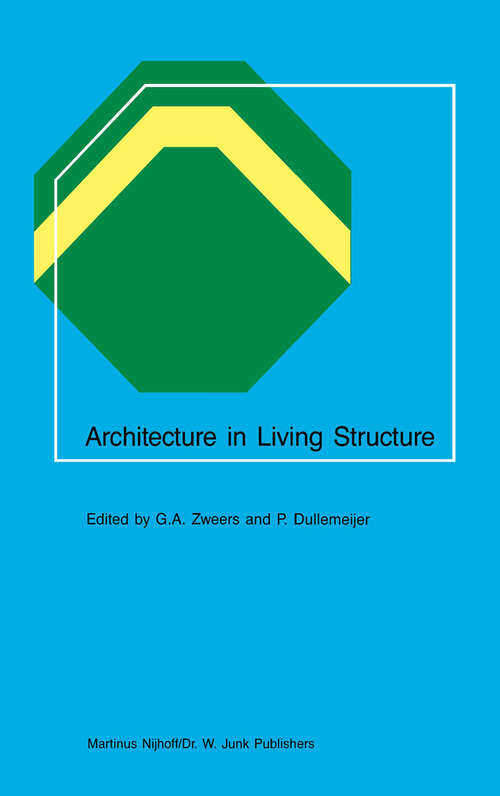 Book cover of Architecture in Living Structure (1985)