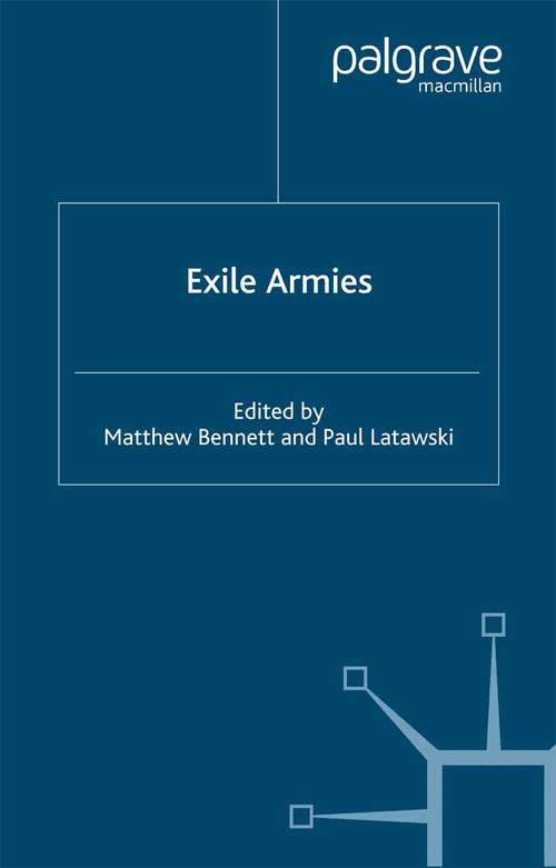 Book cover of Exile Armies (2005)