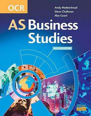 Book cover of OCR AS Student Unit Guide: Business Studies (2nd edition) (PDF)