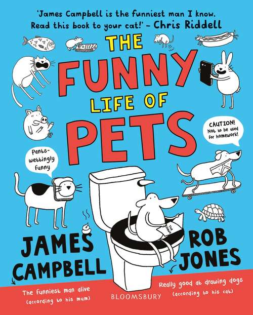 Book cover of The Funny Life of Pets