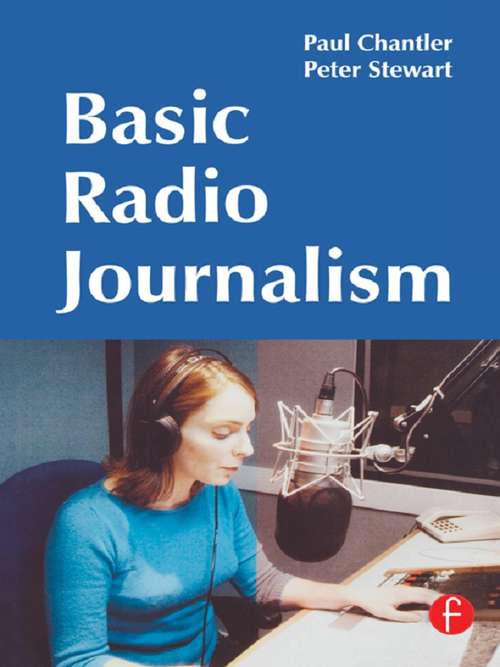 Book cover of Basic Radio Journalism