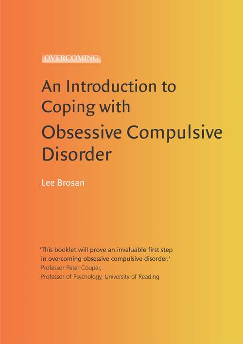 Book cover of Introduction to Coping with Obsessive Compulsive Disorder
