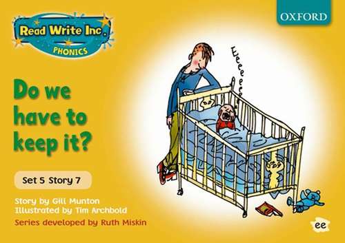 Book cover of Read Write Inc. Phonics: Do We Have to Keep It? (2006 edition) (PDF)