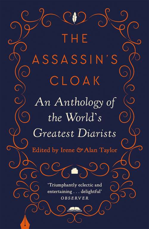 Book cover of The Assassin's Cloak: An Anthology of the World's Greatest Diarists