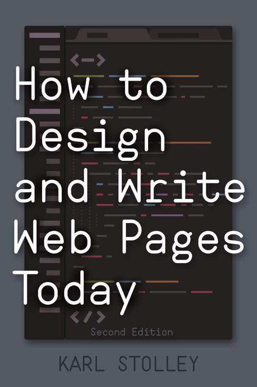 Book cover of How to Design and Write Web Pages Today (2)