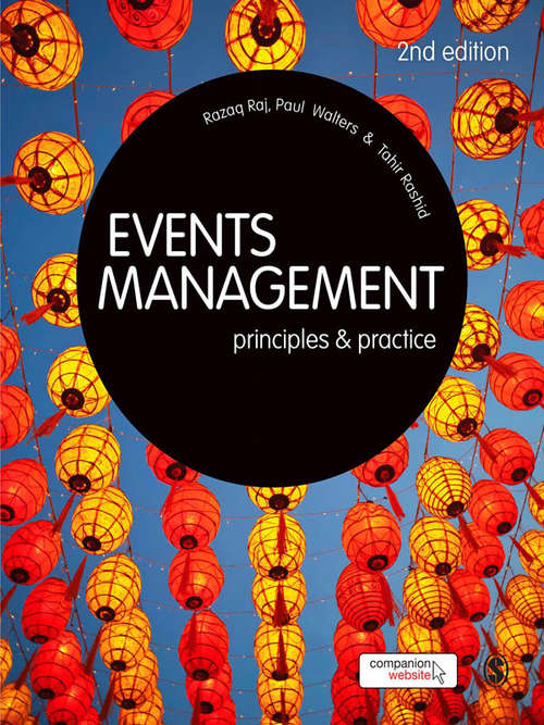 Book cover of Events Management: Principles and Practice (2nd edition)