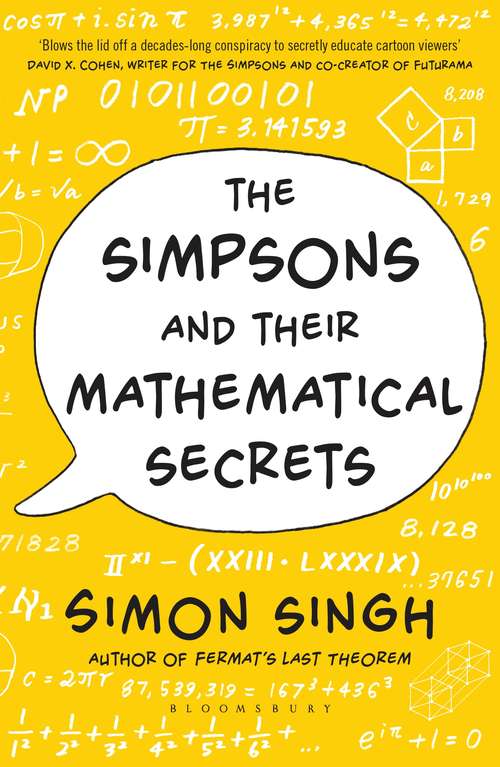 Book cover of The Simpsons and Their Mathematical Secrets