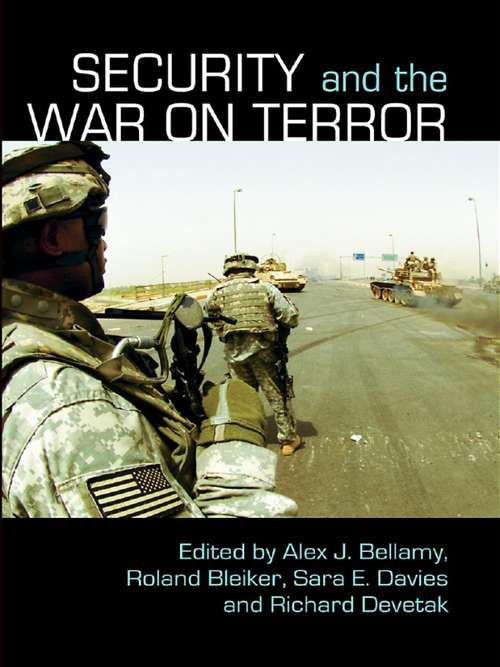 Book cover of Security and the War on Terror (Contemporary Security Studies)