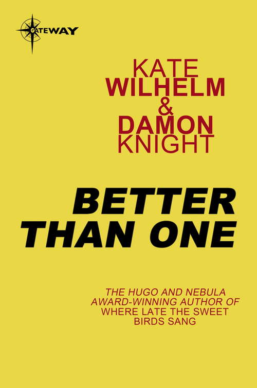 Book cover of Better than One