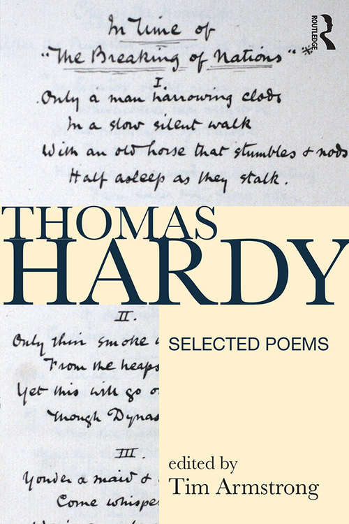 Book cover of Thomas Hardy: Selected Poems (1) (Longman Annotated Texts)