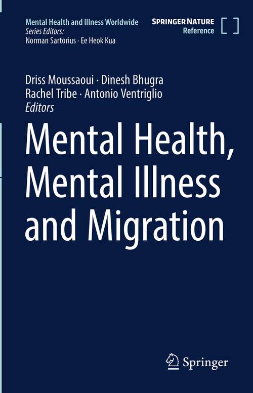 Book cover of Mental Health, Mental Illness and Migration