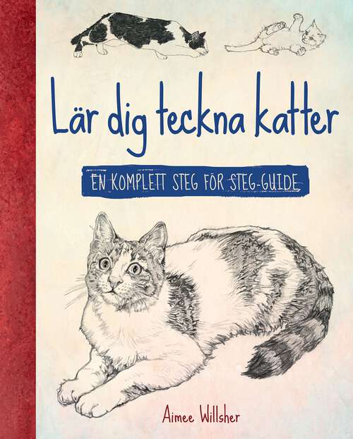 Book cover of Lär dig teckna katter: En komplett steg för steg-guide