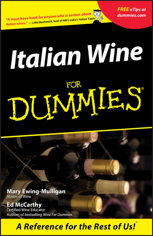 Book cover of Italian Wine For Dummies (For Dummies Ser.)