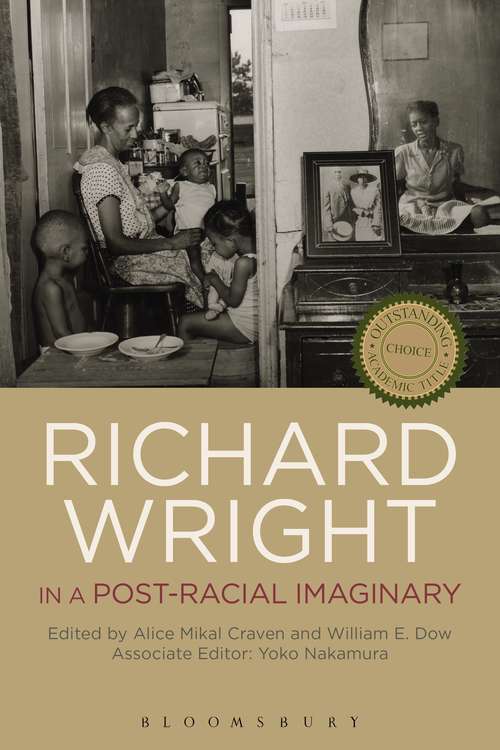 Book cover of Richard Wright in a Post-Racial Imaginary