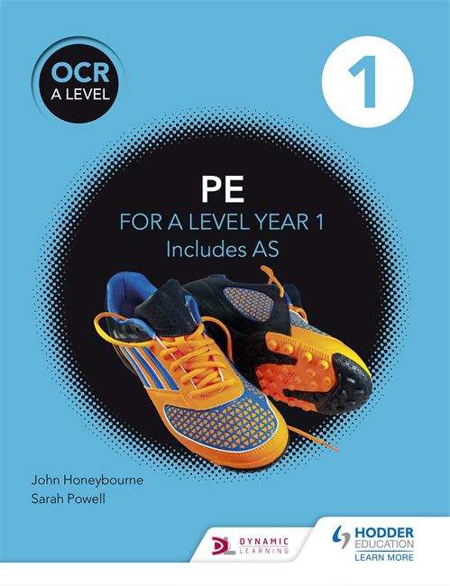 Book cover of OCR A Level PE Book 1 (PDF)