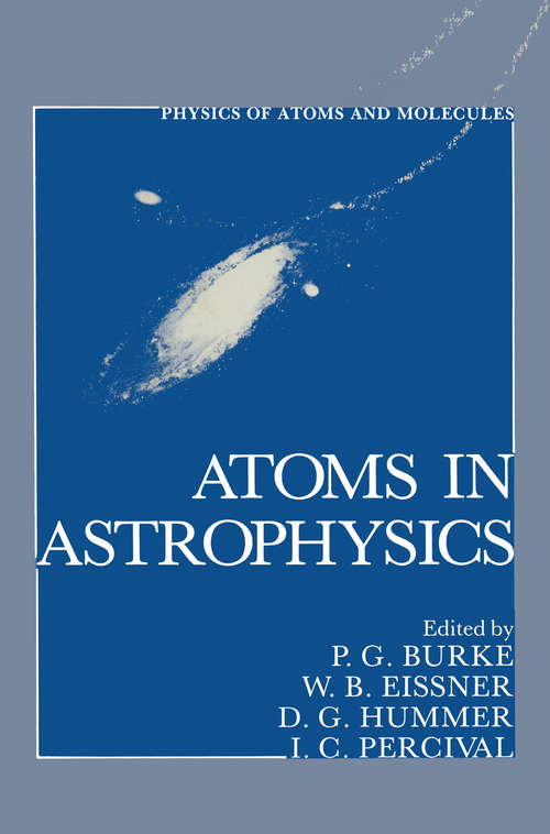 Book cover of Atoms in Astrophysics (1983)