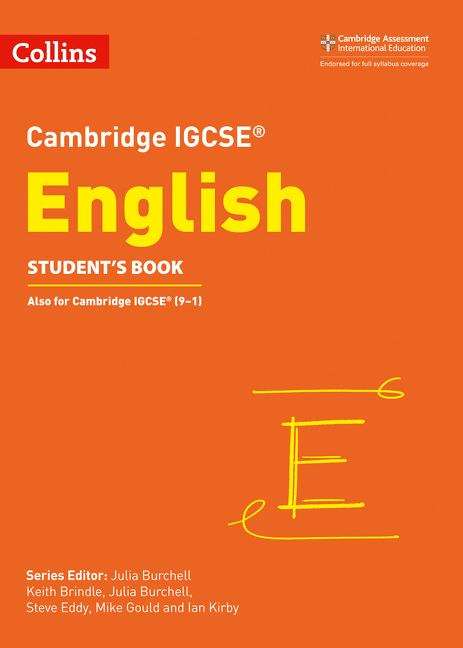 Book cover of Cambridge IGCSE™ English Student’s Book (Collins Cambridge IGCSE™) (3) (PDF)