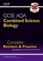 Book cover of New Grade 9-1 GCSE Combined Science: Biology AQA Complete Revision & Practice with Online Edition (PDF)