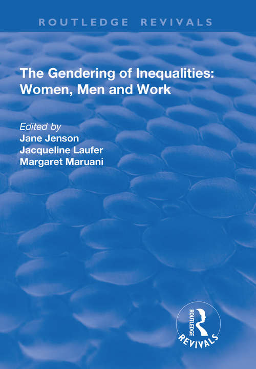 Book cover of The Gendering of Inequalities: Women, Men and Work