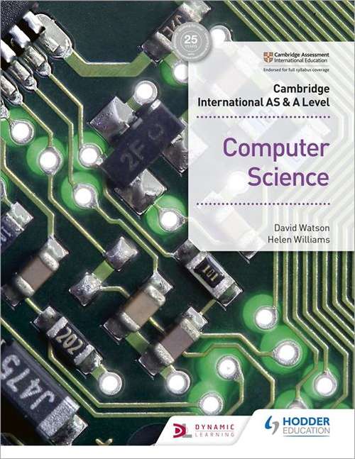 Book cover of Cambridge International AS & A Level Computer Science (PDF)