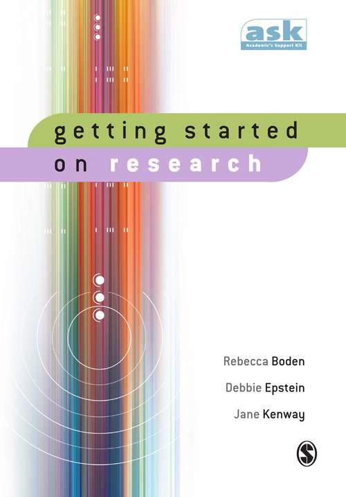 Book cover of Getting Started on Research (PDF)