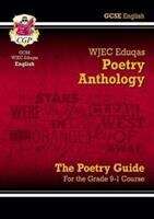 Book cover of New GCSE English WJEC Eduqas Anthology Poetry Guide includes Online Edition, Audio and Quizzes