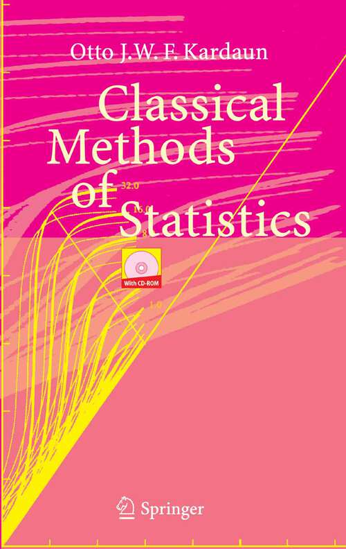 Book cover of Classical Methods of Statistics: With Applications in Fusion-Oriented Plasma Physics (2005)