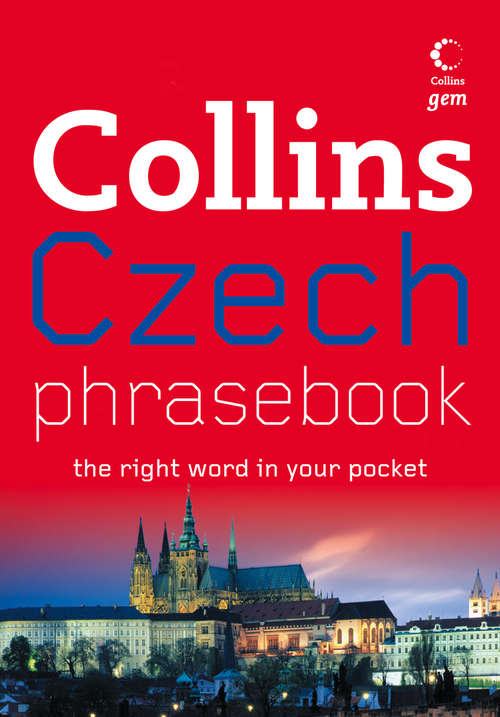 Book cover of Collins Gem Czech Phrasebook and Dictionary (ePub edition) (Collins Gem)