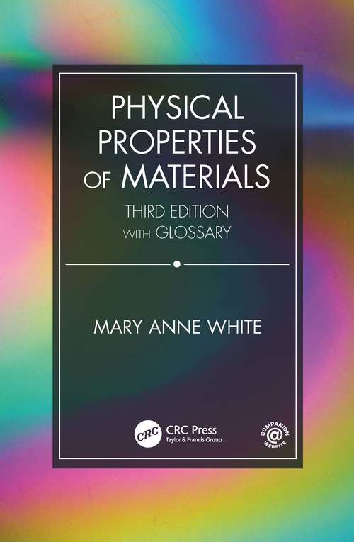 Book cover of Physical Properties of Materials, Third Edition