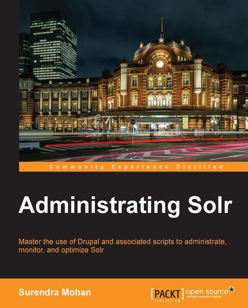 Book cover of Administrating Solr