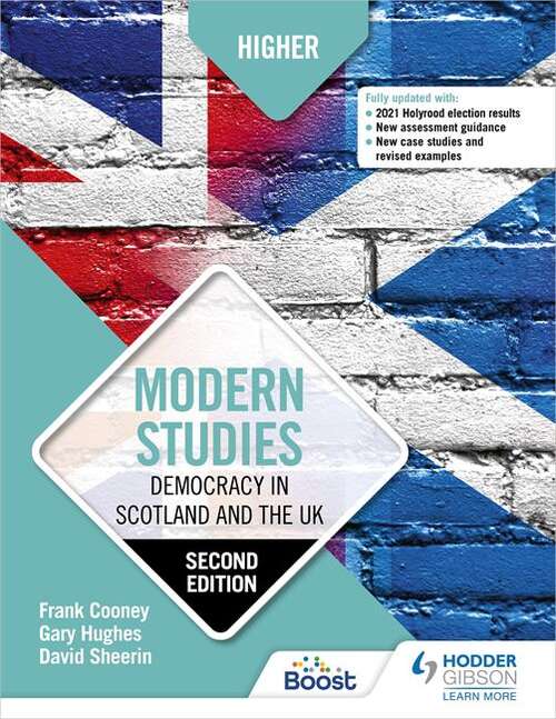 Book cover of Higher Modern Studies: Democracy in Scotland and the UK: Second Edition