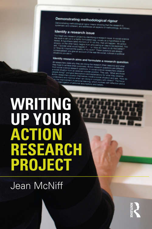 Book cover of Writing Up Your Action Research Project