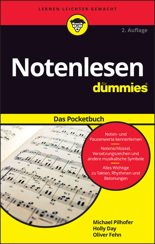 Book cover of Notenlesen für Dummies Das Pocketbuch: Das Pocketbuch (2. Auflage) (Für Dummies)