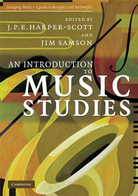 Book cover of An Introduction To Music Studies (PDF)