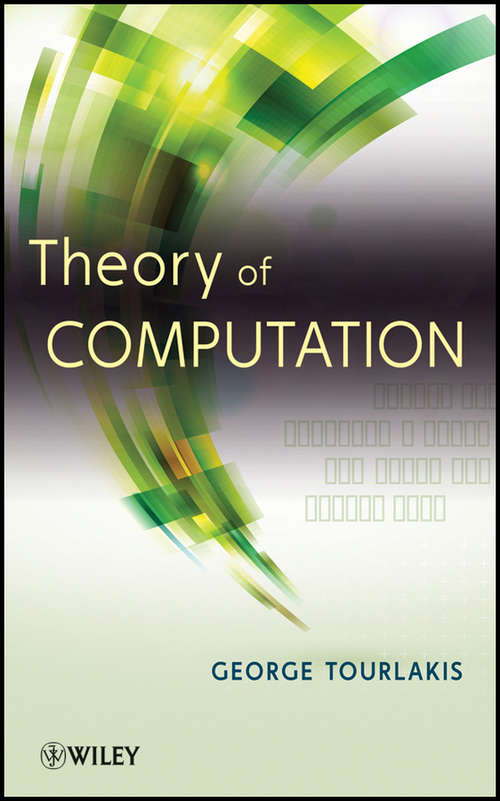 Book cover of Theory of Computation