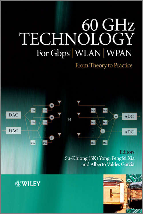 Book cover of 60GHz Technology for Gbps WLAN and WPAN: From Theory to Practice