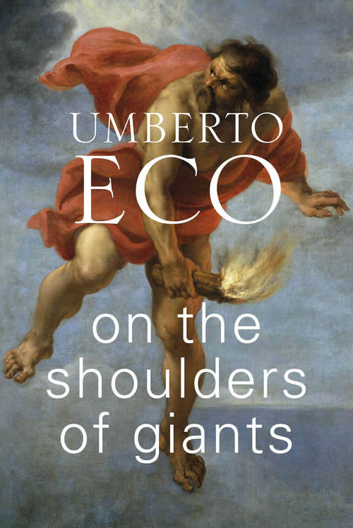 Book cover of On the Shoulders of Giants: The Milan Lectures