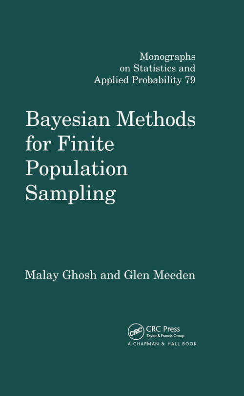 Book cover of Bayesian Methods for Finite Population Sampling