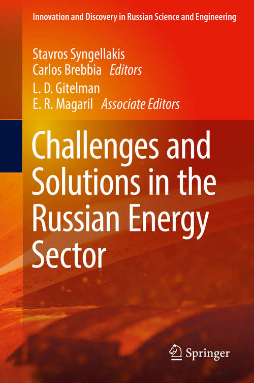 Book cover of Challenges and Solutions in the Russian Energy Sector (Innovation and Discovery in Russian Science and Engineering)