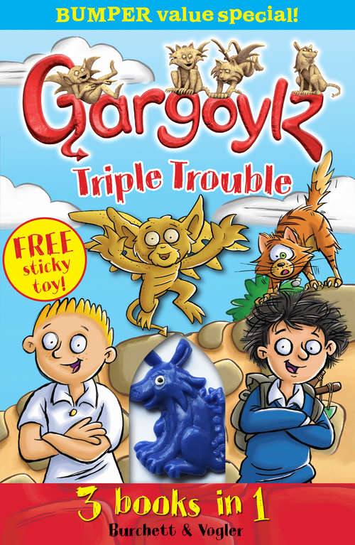 Book cover of Gargoylz Triple Trouble
