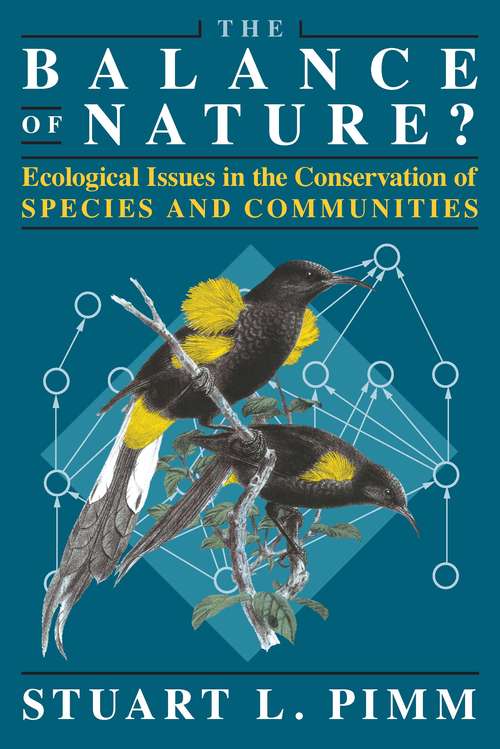 Book cover of The Balance of Nature?: Ecological Issues in the Conservation of Species and Communities