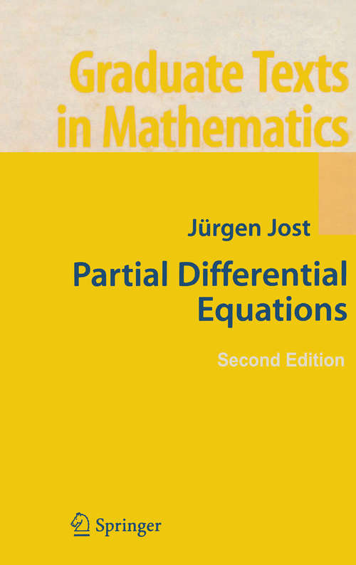 Book cover of Partial Differential Equations (2nd ed. 2007) (Graduate Texts in Mathematics #214)